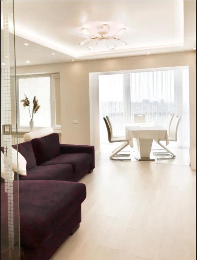 Lux Most City Area, Panoramic River View, New Tower Dnipro Exteriör bild